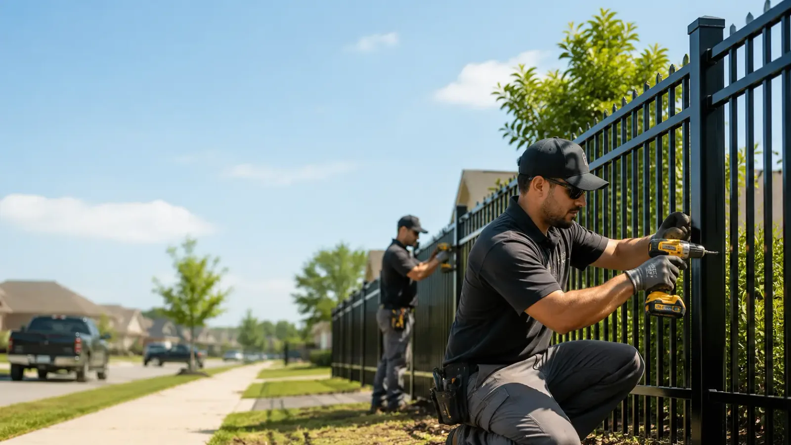 Metal Fence Installation in Jones, OK